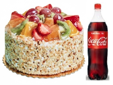 4-6 Kişilik Yaş Pasta - Mevsimsel Meyve Çeşitleriyle