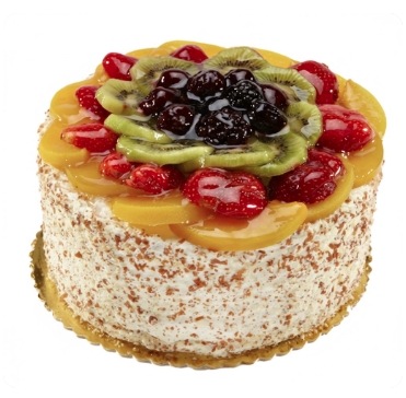 6-9 Kişilik Premium Sunum Tatlı Meyveli Pasta